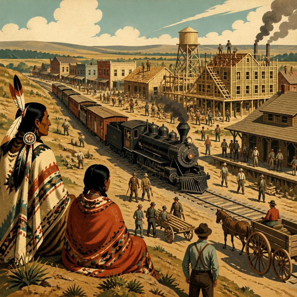 Cover art for When the Rails Remade Shawnee