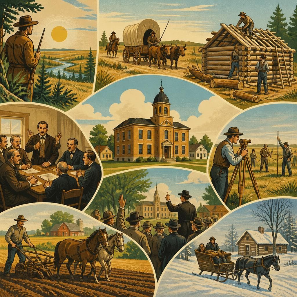 Cover art for How Steele County Learned to Govern Itself