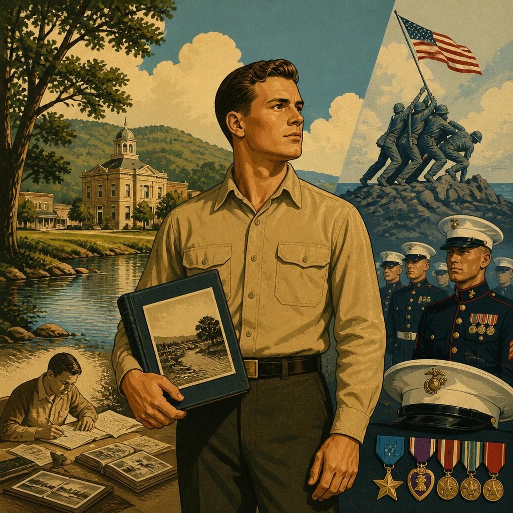 Cover art for From Llano to the Corps, in One Remarkable Career
