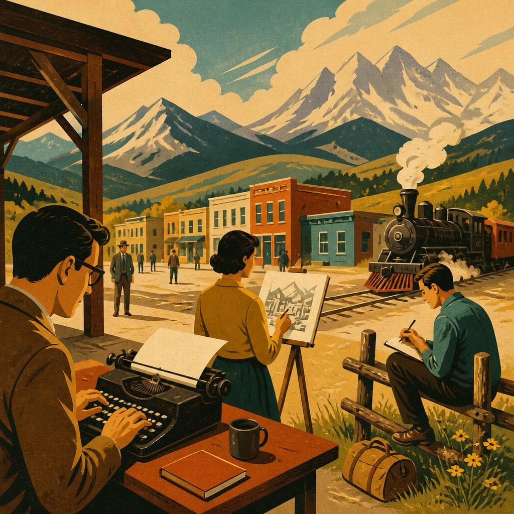 Cover art for When the Writers Came to Livingston