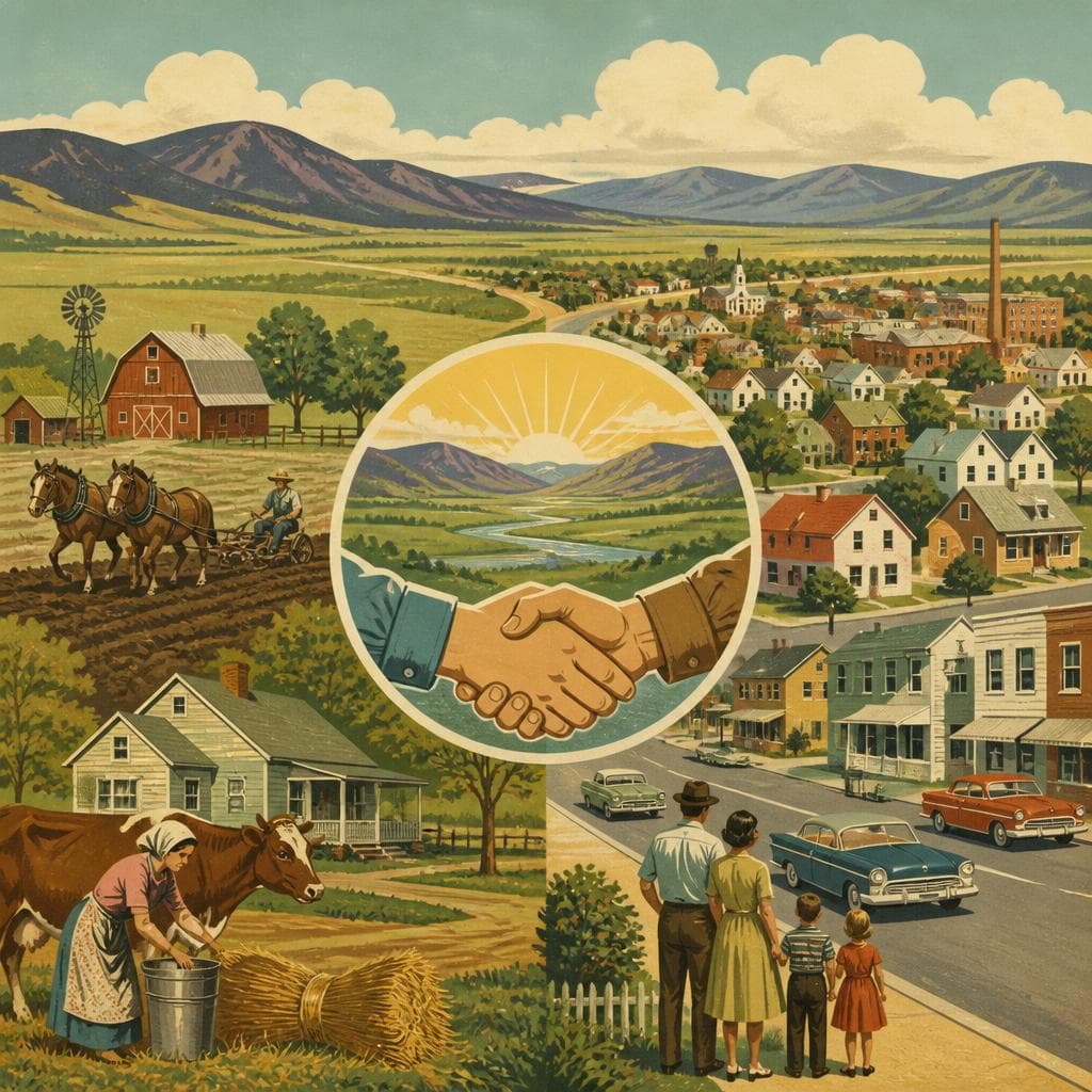 Cover art for How Eagar Grew Beside Springerville