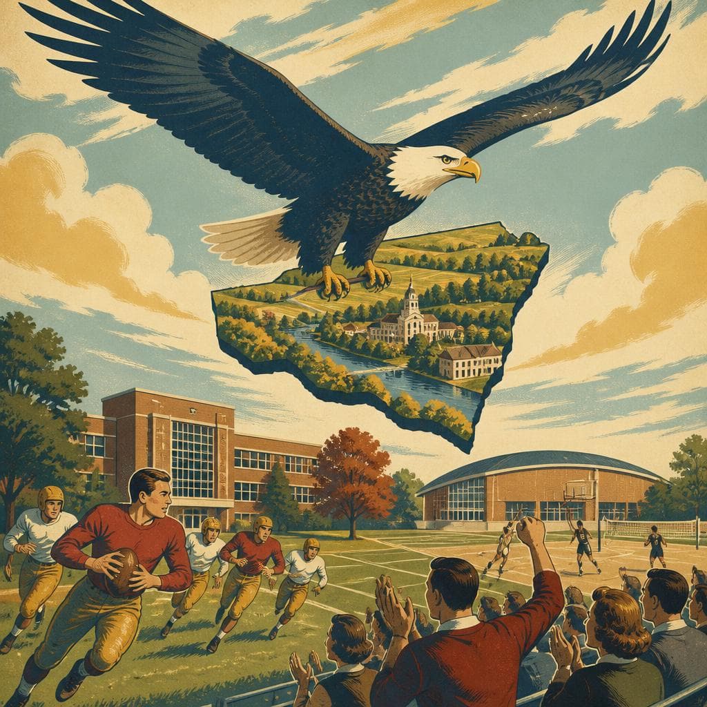 Cover art for Where the Eagles Carry the County