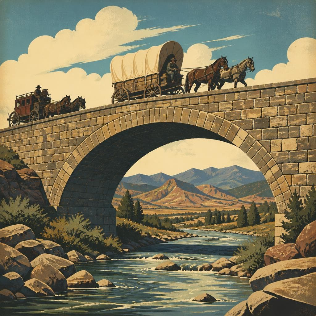 Cover art for The Arch That Carried a Nation West