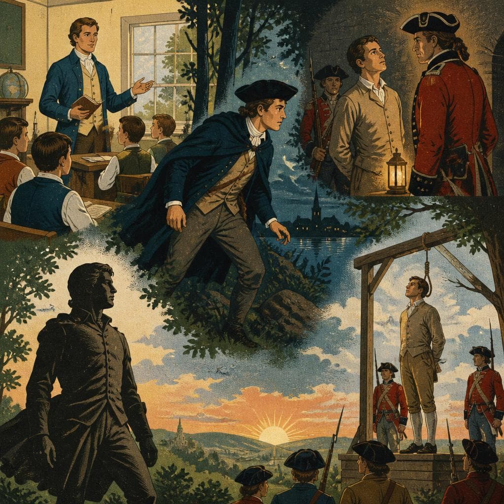 Cover art for Nathan Hale’s One Life