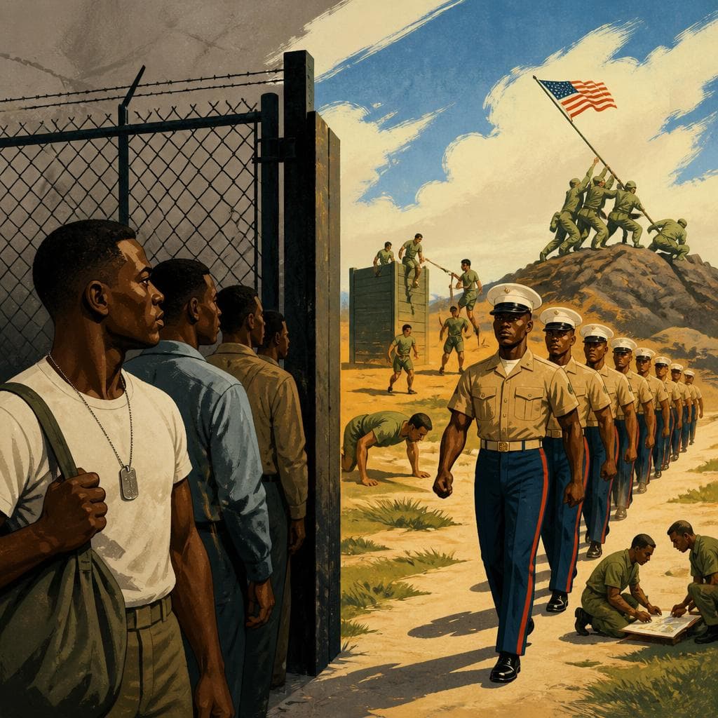 Cover art for Through a Segregated Gate, Change Marched In