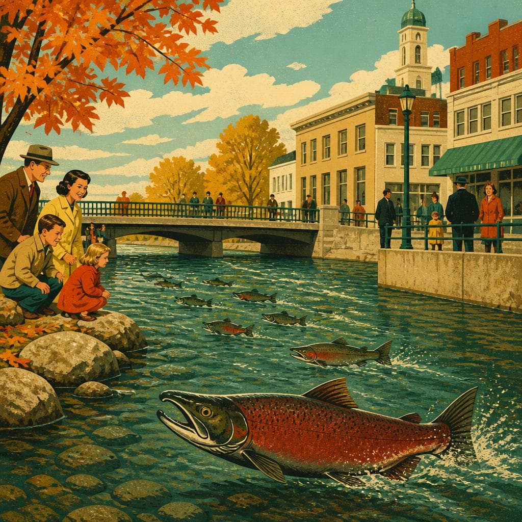 Cover art for When Salmon Turn Up Downtown