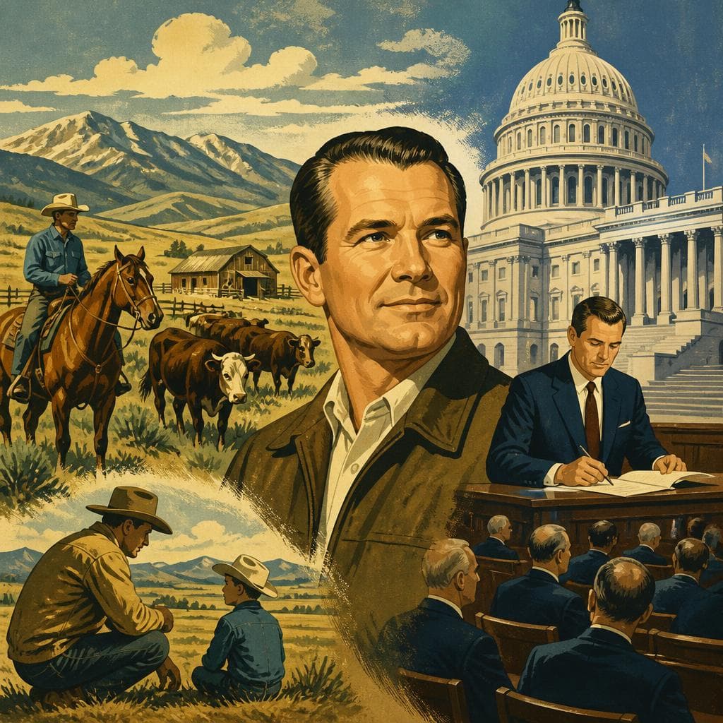 Cover art for From New Meadows Range to the U.S. Senate