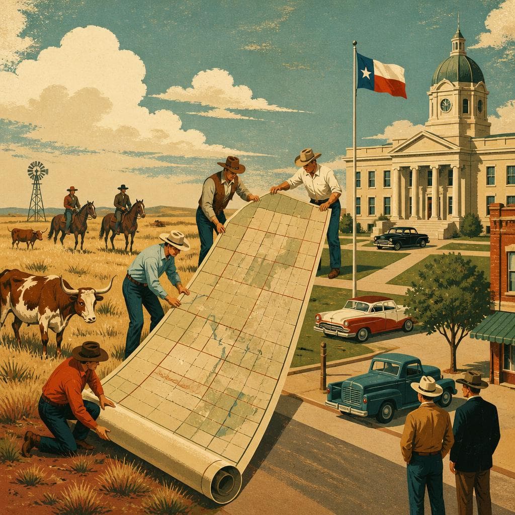 Cover art for When the Map Finally Reached Childress County