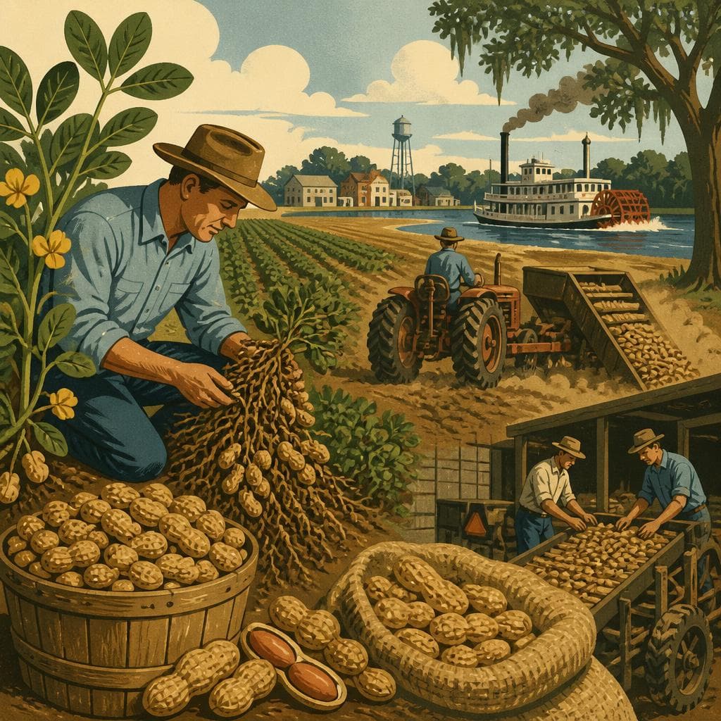 Cover art for How Peanuts Took Root in Decatur County