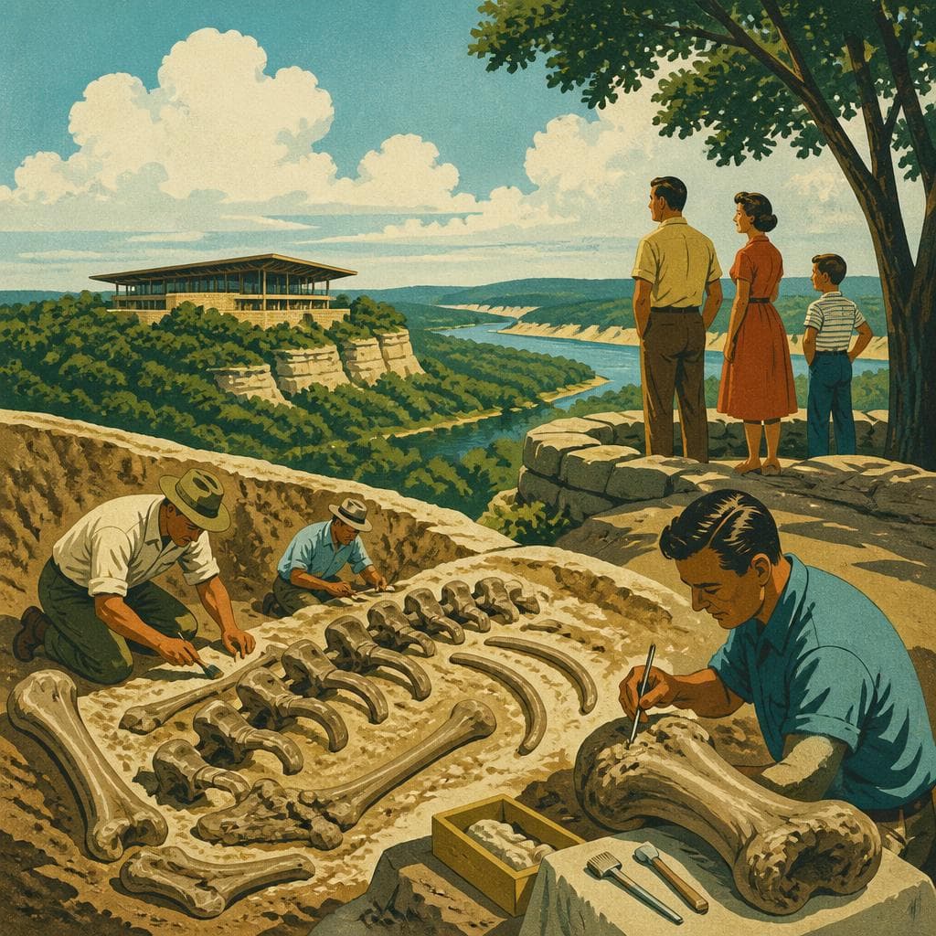Cover art for Where Giant Bones Changed Missouri