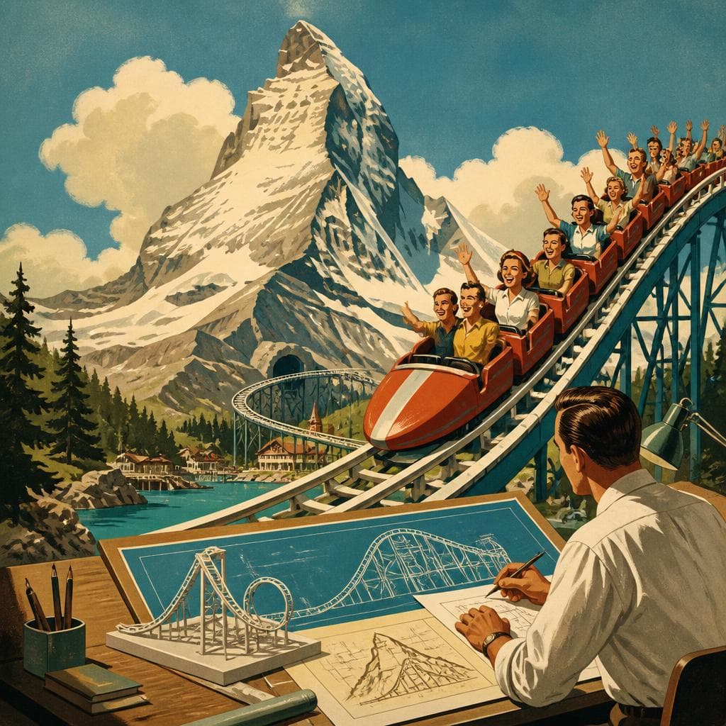 Cover art for How the Matterhorn Rewired the Roller Coaster