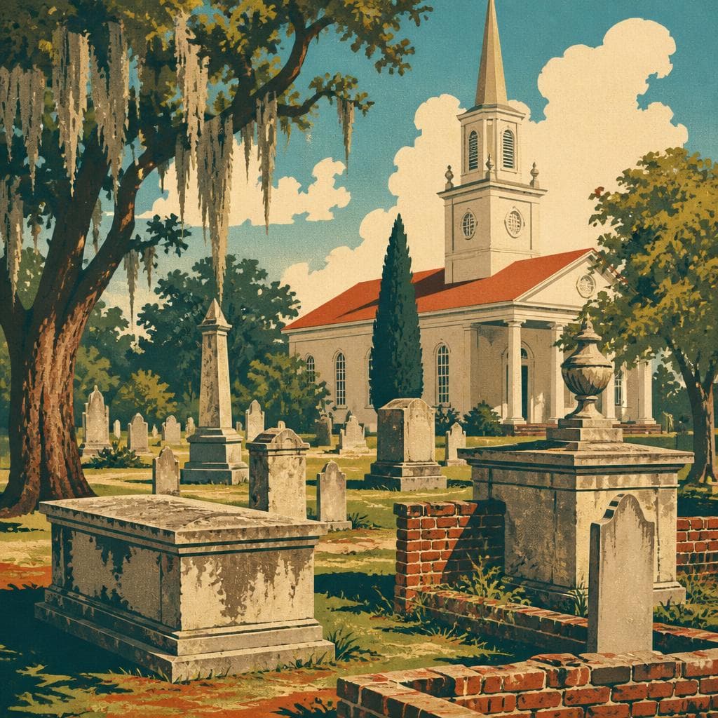 Cover art for Where Cheraw’s Public Life Rests in Stone