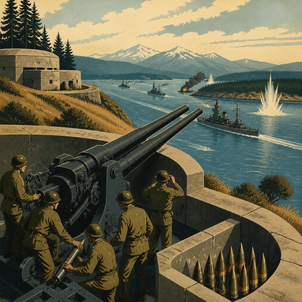 Cover art for Where the Guns Waited Below the Bluff