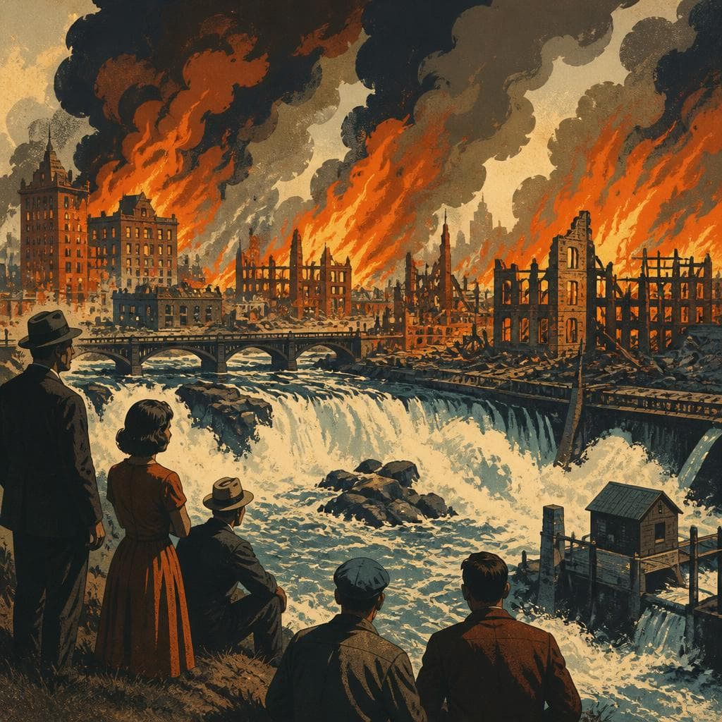 Cover art for When Fire Remade Spokane Falls