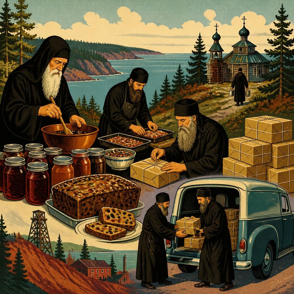 Cover art for The Monks Who Mailed the Keweenaw