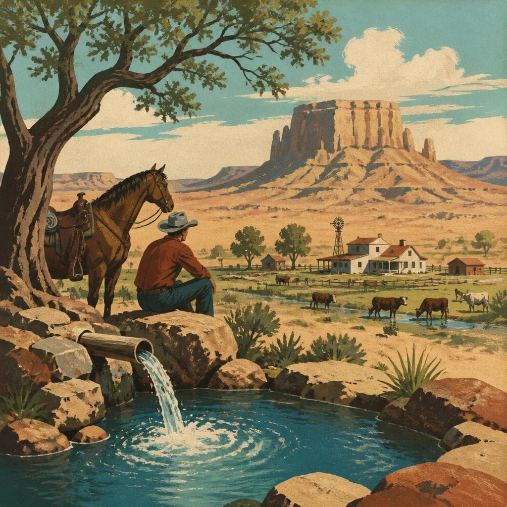 Cover art for Where Water Made a Ranch Possible