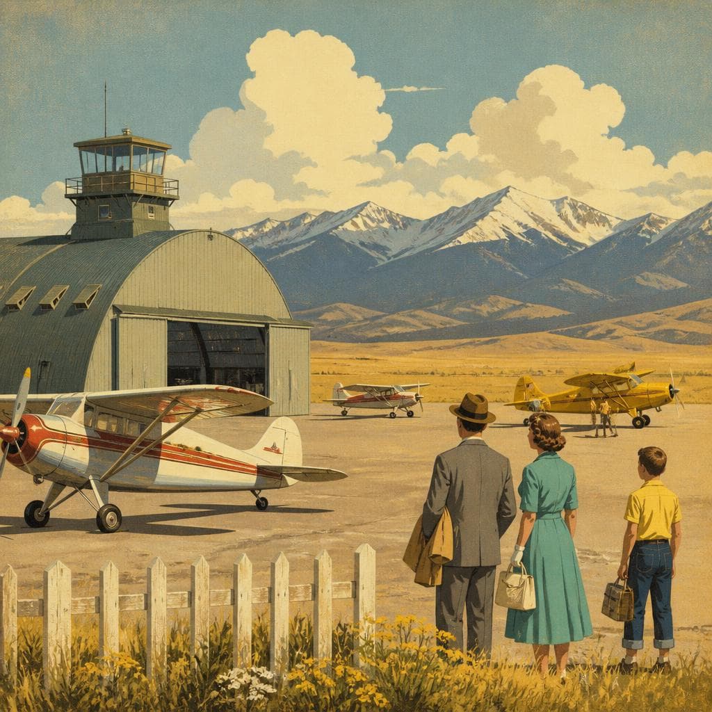 Cover art for When the War Field Became the County Airport