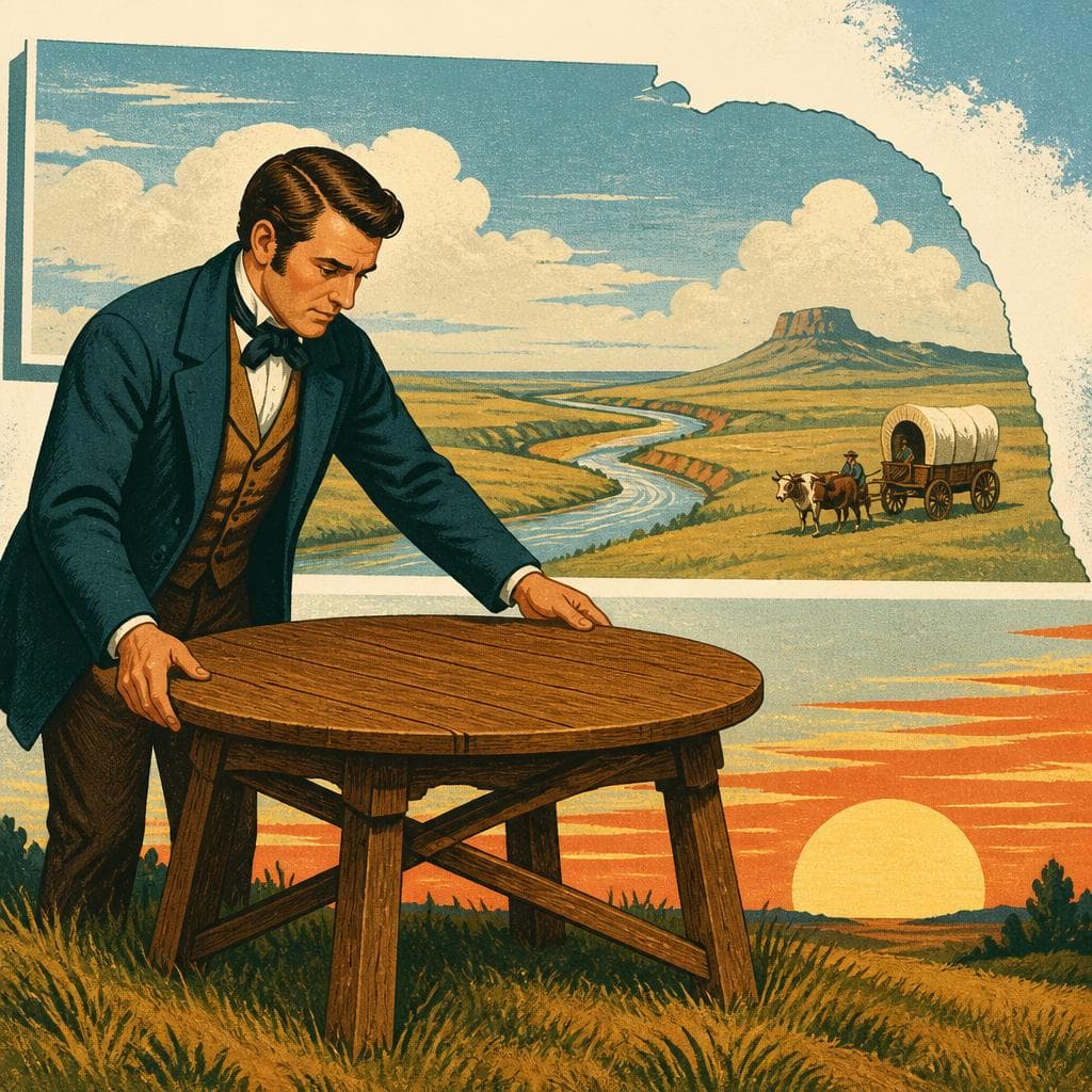 Cover art for The Man Who Helped Set Nebraska’s First Table