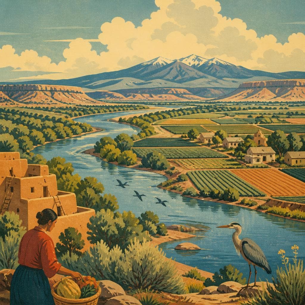 Cover art for The River That Made the Valley