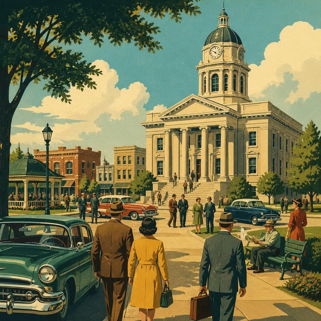 Cover art for Where the County Came to Town