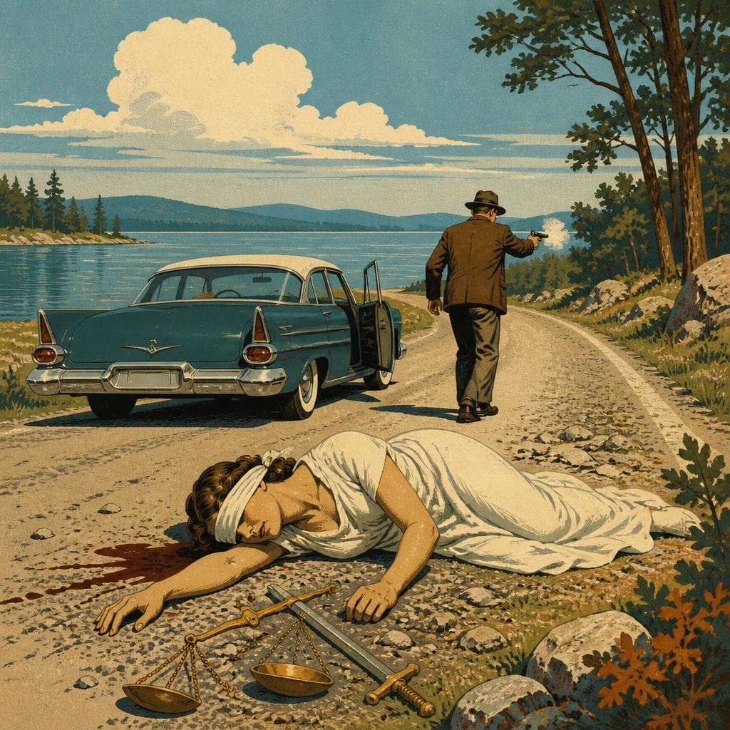 Cover art for Justice Stopped on a Lake County Road