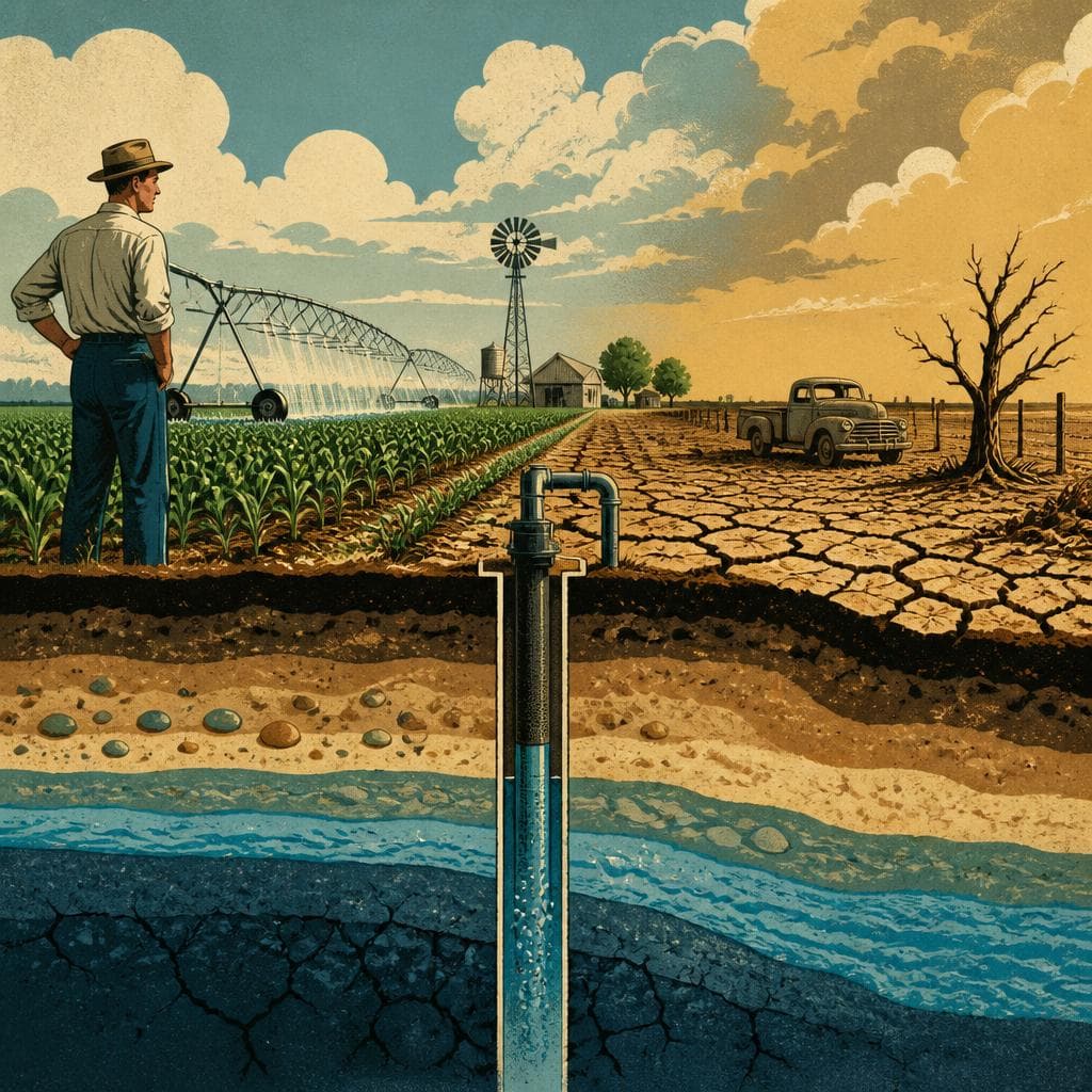 Cover art for The Water Beneath Parmer County