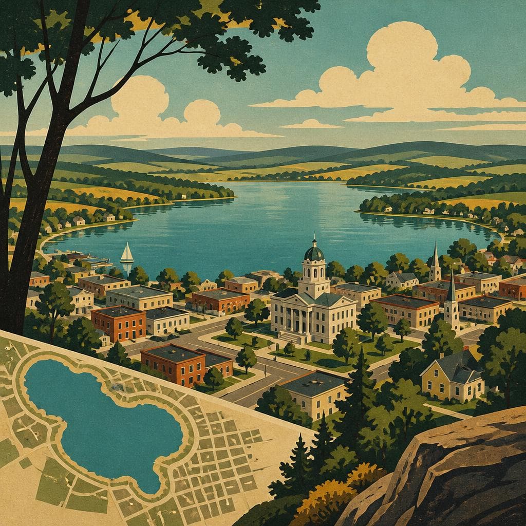 Cover art for A County Seat Named for Water