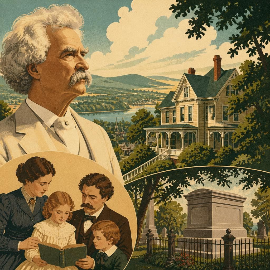 Cover art for Why Mark Twain Came to Rest in Elmira