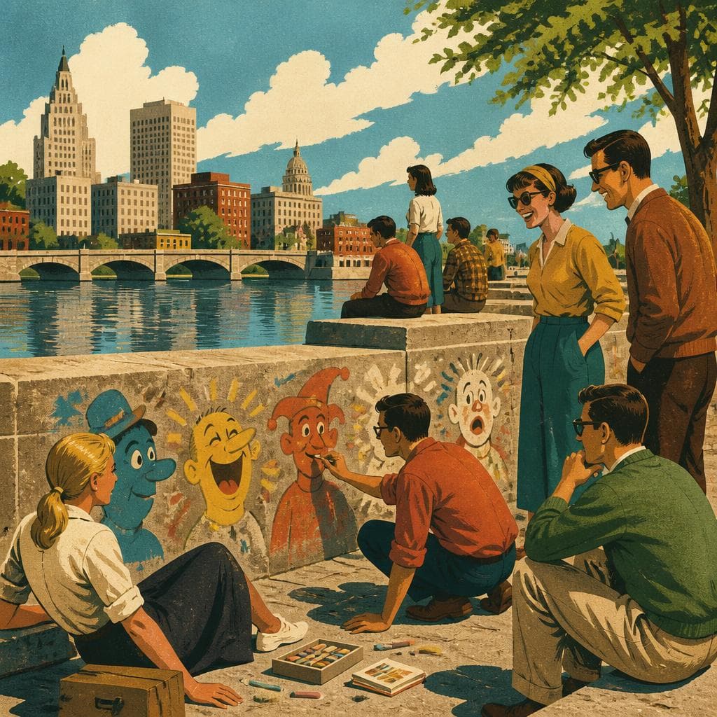 Cover art for Where the Riverbank Becomes the Punchline