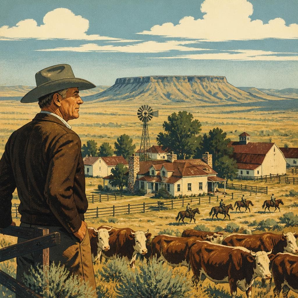 Cover art for Where Peter French Built Big Country
