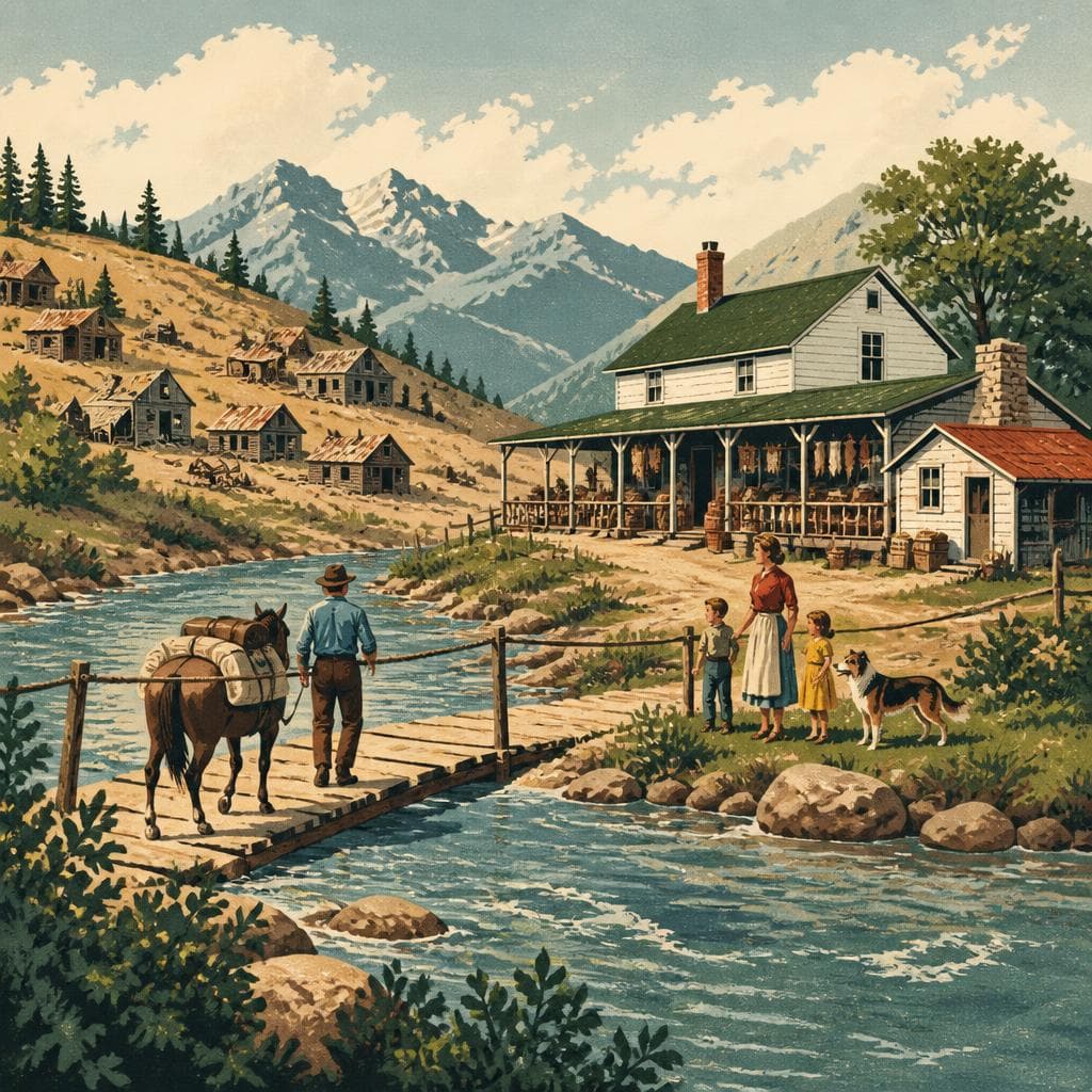 Cover art for Where a River Crossing Built a Home