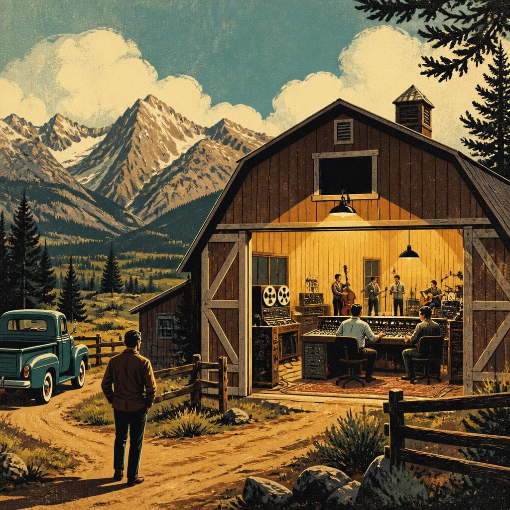 Cover art for The Barn in the Mountains That Became Music Legend