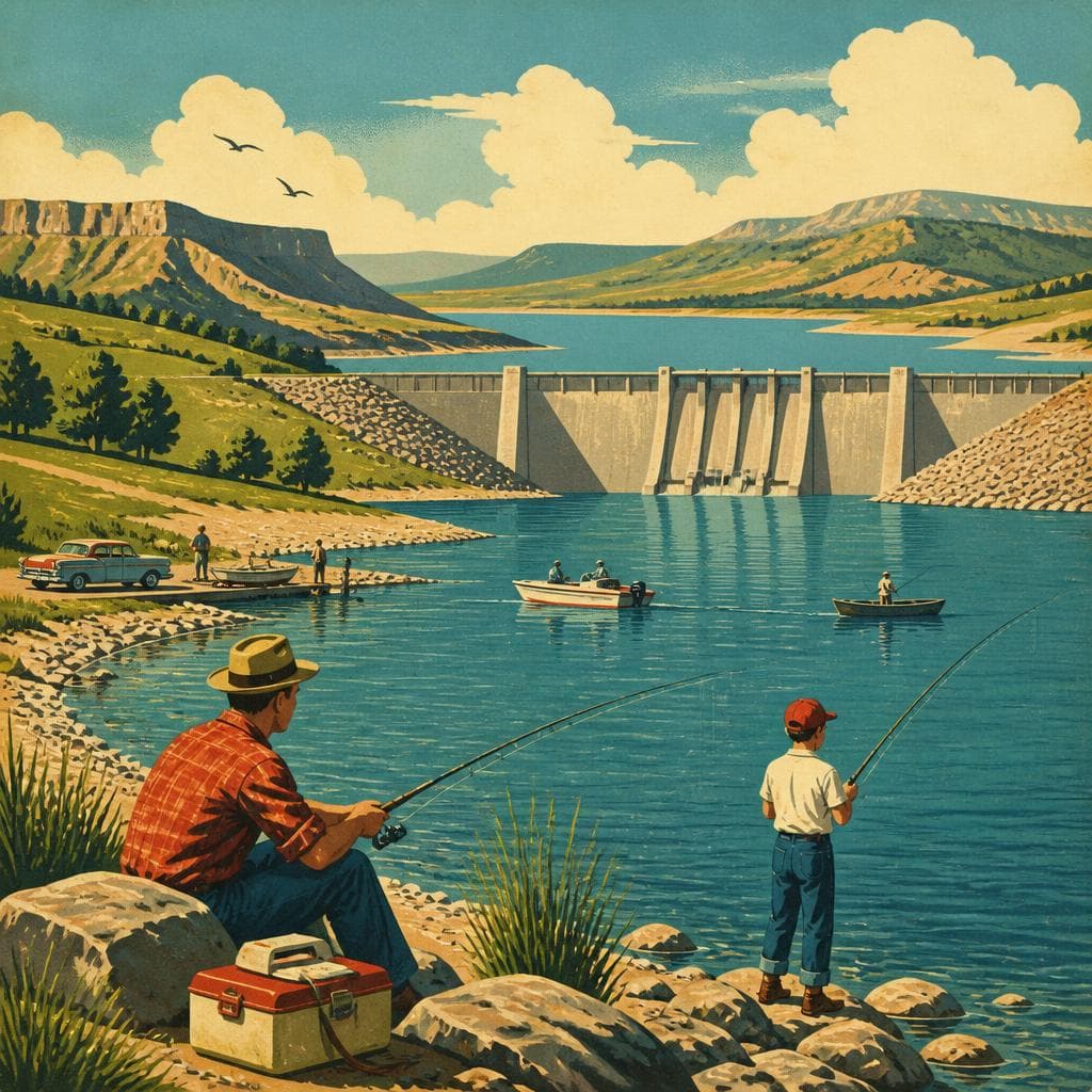 Cover art for Where Anglers Meet a Made Lake