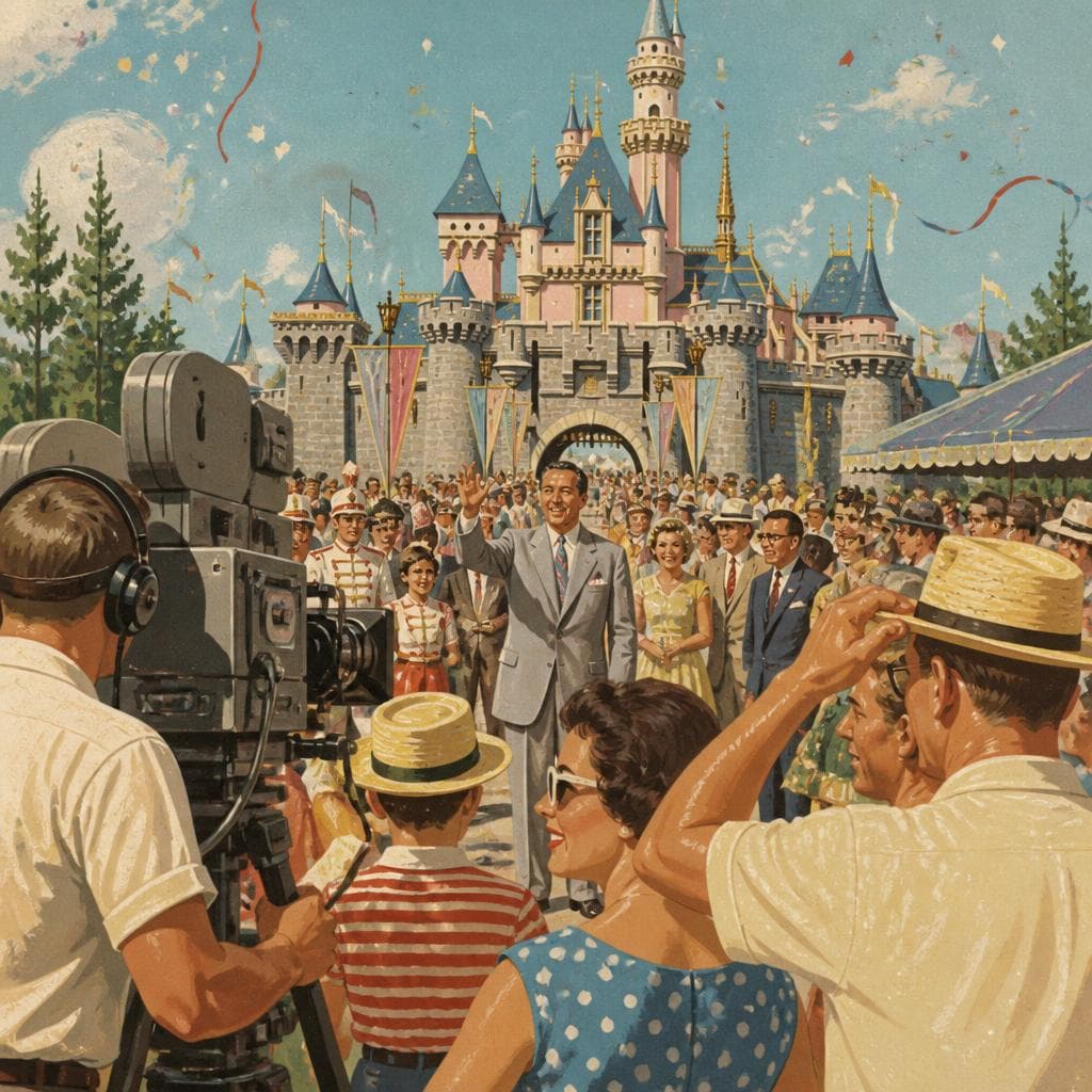 Cover art for Disneyland’s First Day, Live and Unruly