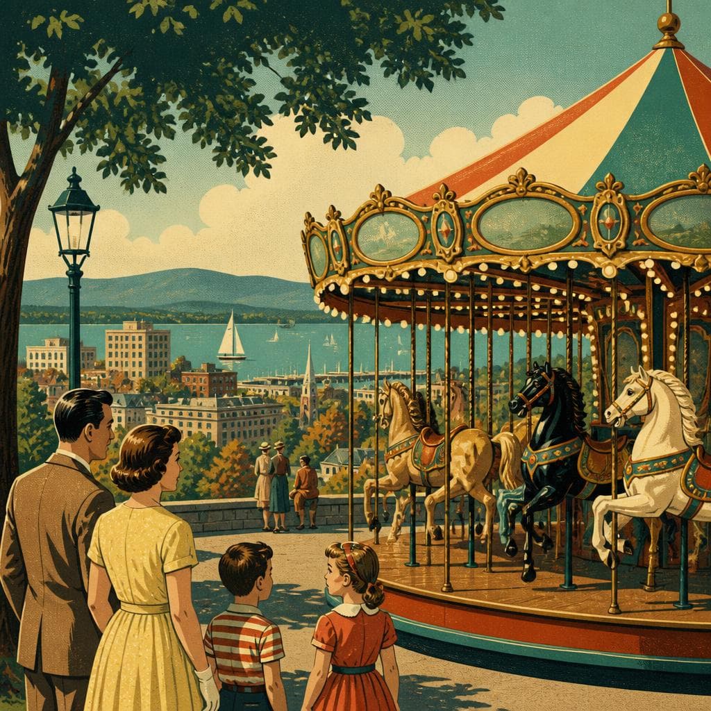 Cover art for The Carousel That Stayed