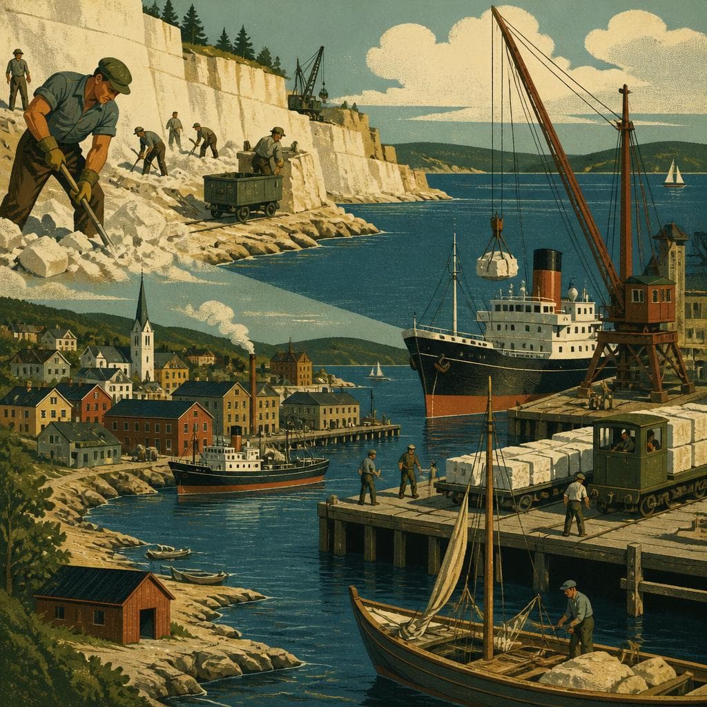 Cover art for Where Lime Built a Harbor