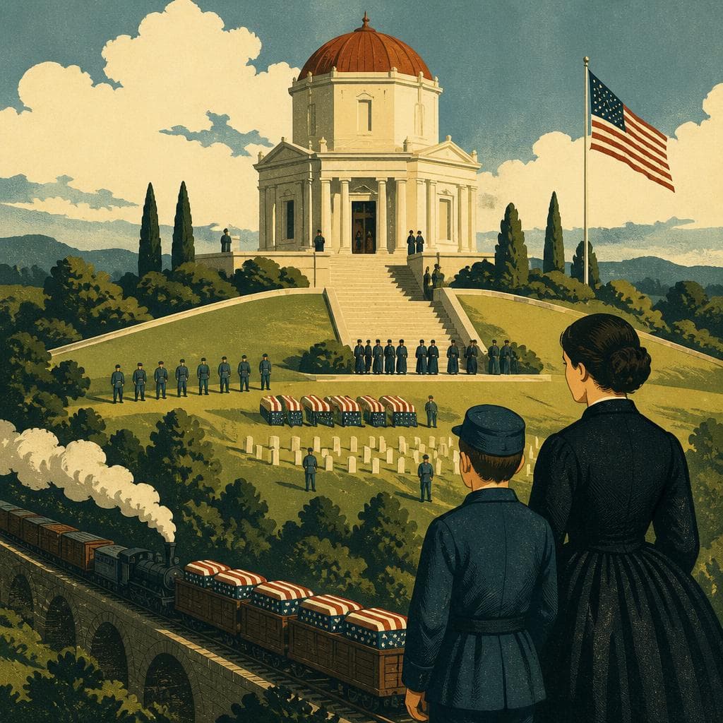 Cover art for Where the War’s Scattered Dead Were Gathered