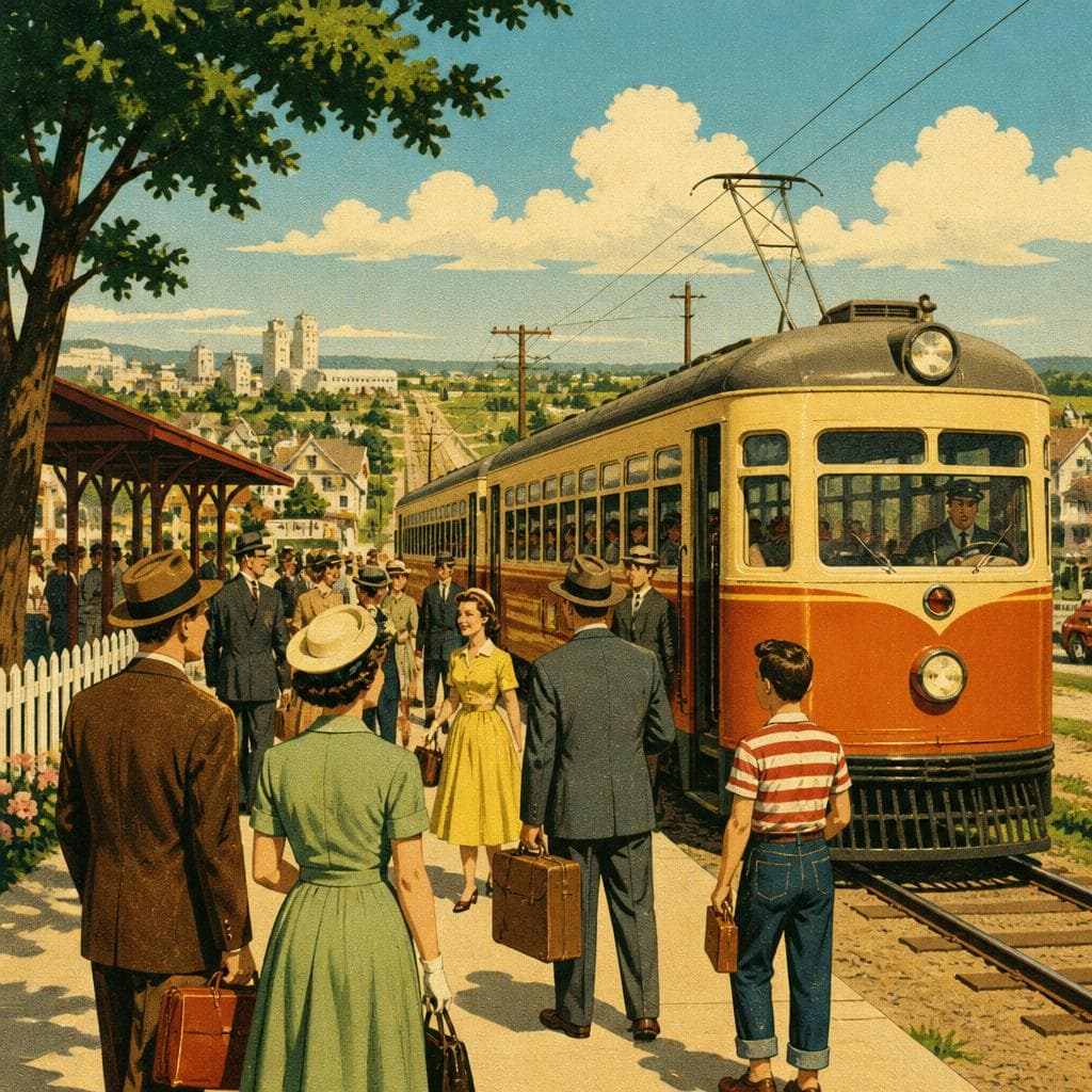 Cover art for When Plano Rode the Electric Line