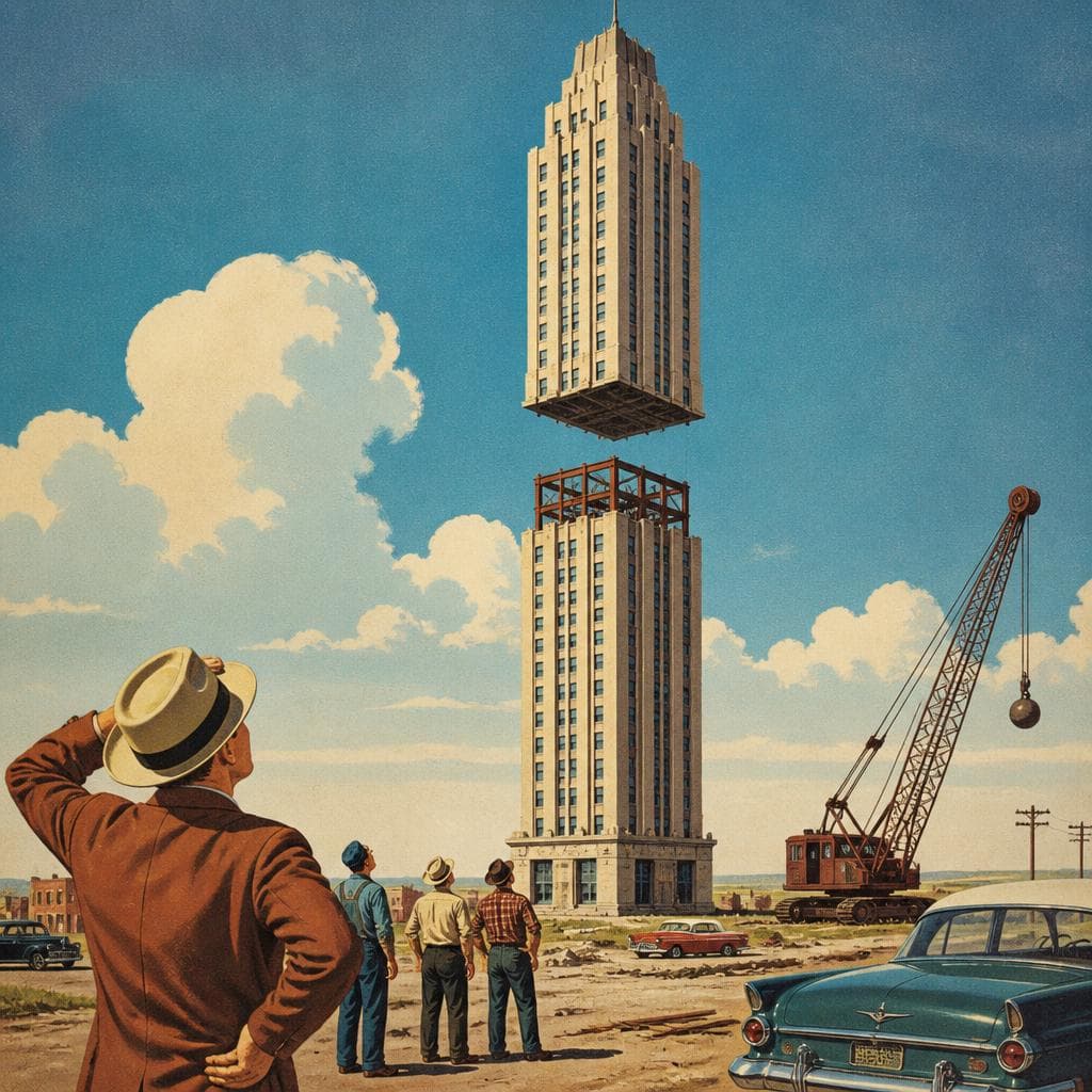 Cover art for When a Wichita Falls Skyscraper Came Up 440 Feet Short