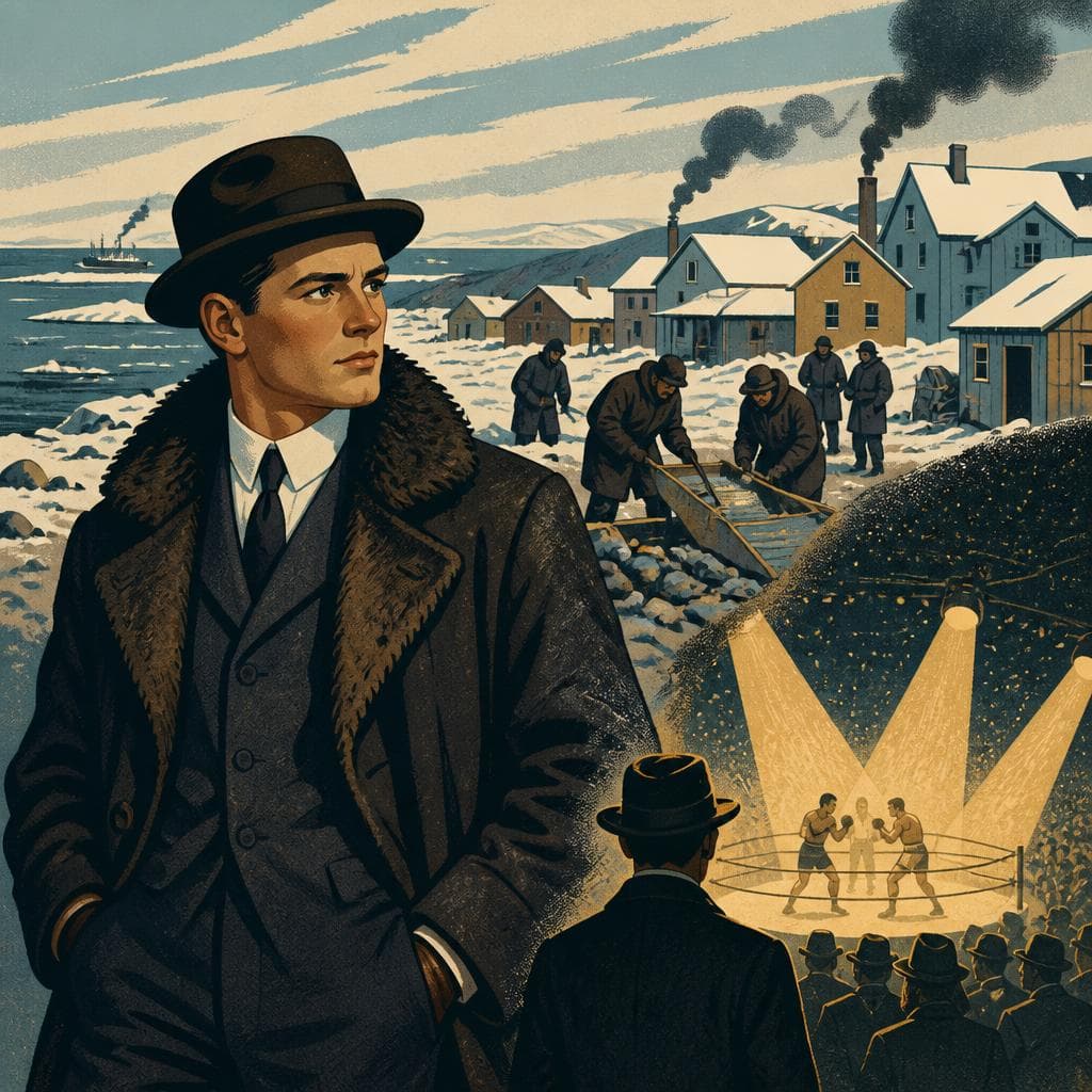 Cover art for Before the Bright Lights, Tex Rickard Went North