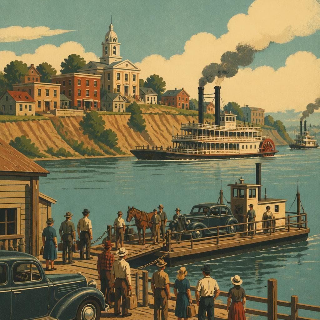 Cover art for Where the River Made the County Seat