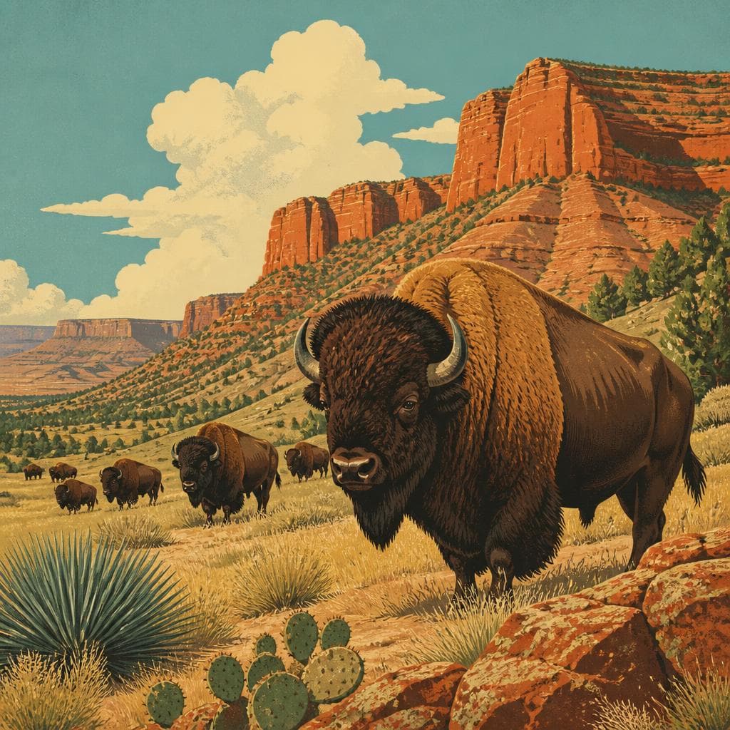 Cover art for Where Texas Keeps Its Bison Story Alive