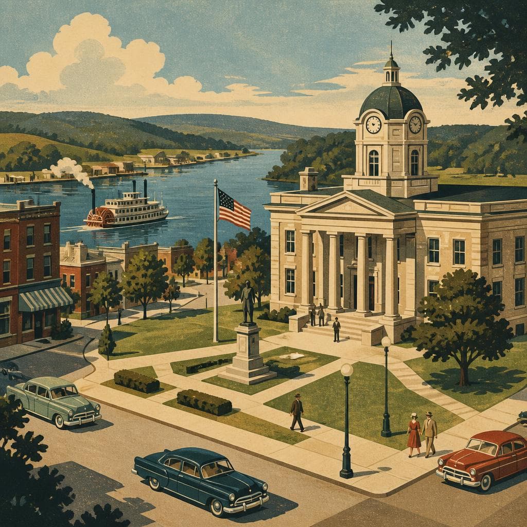 Cover art for Where the River Met the Courthouse