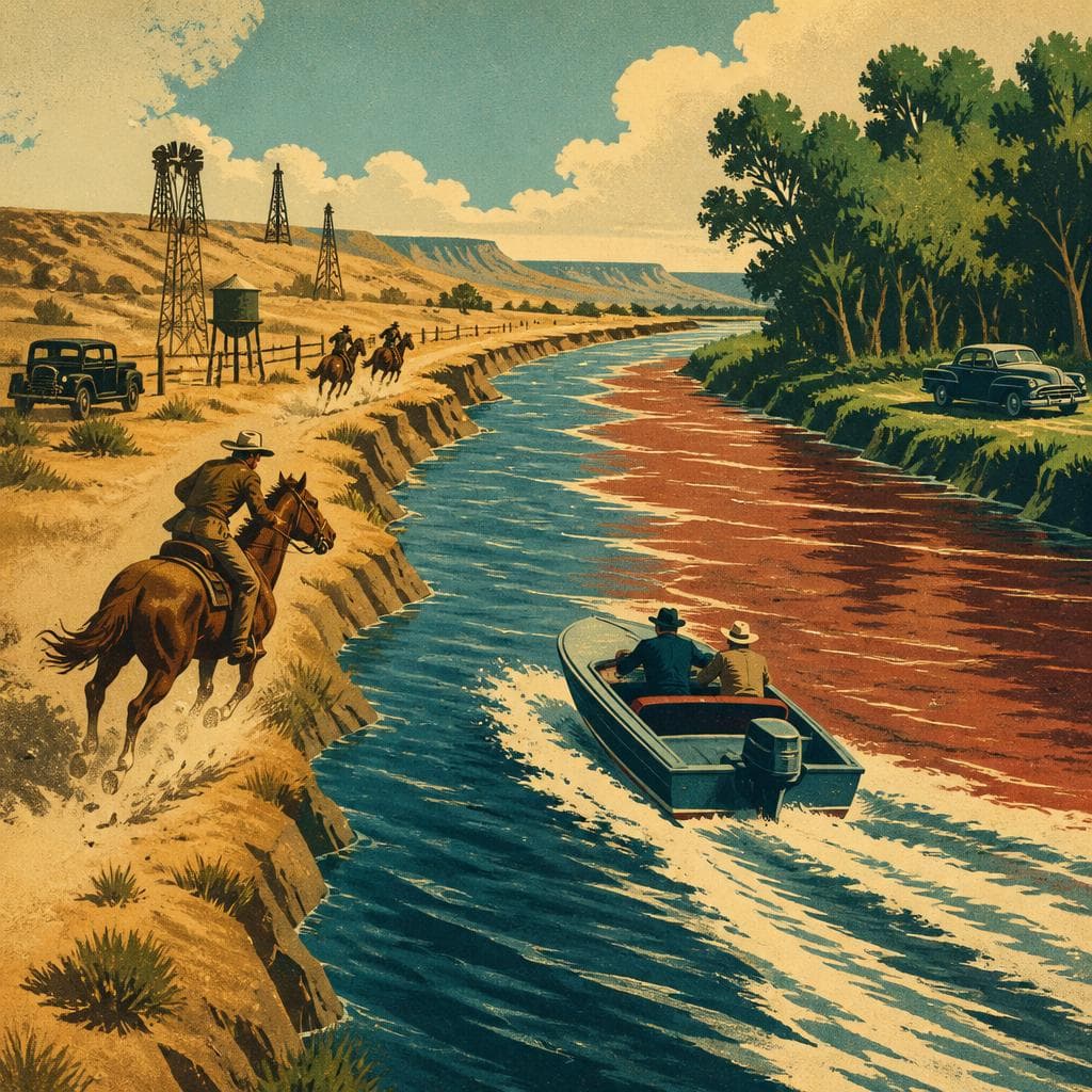 Cover art for Where Dry Oklahoma Met the Red River