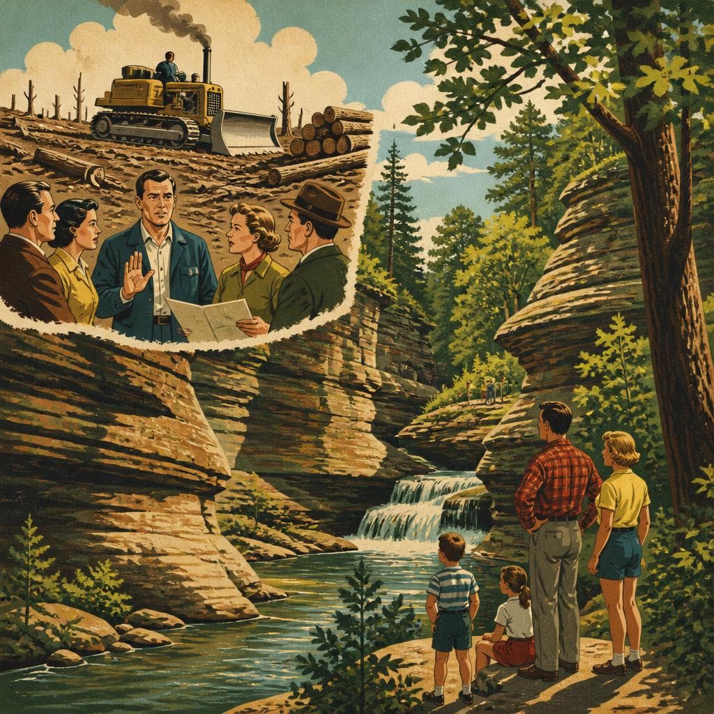 Cover art for How Turkey Run Was Saved