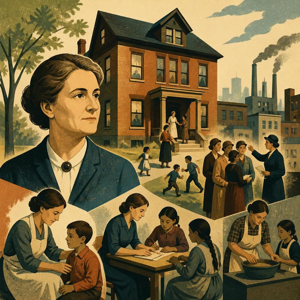 Cover art for Where Jane Addams Made a House Into a City Force