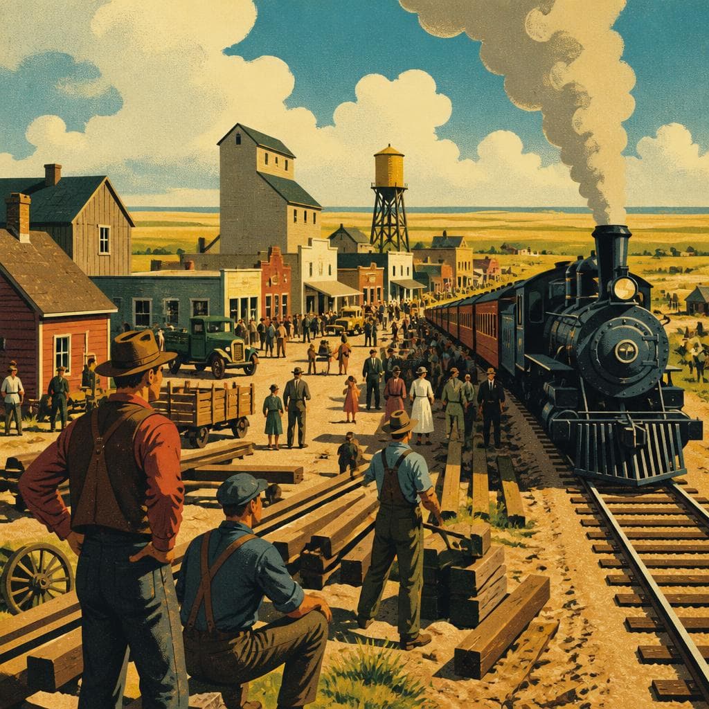 Cover art for When the Railroad Chose Huron