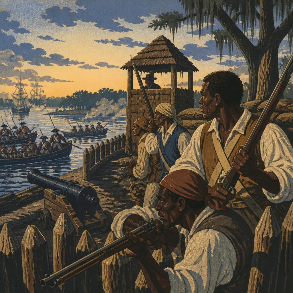 Cover art for Before Dawn at Fort Mose