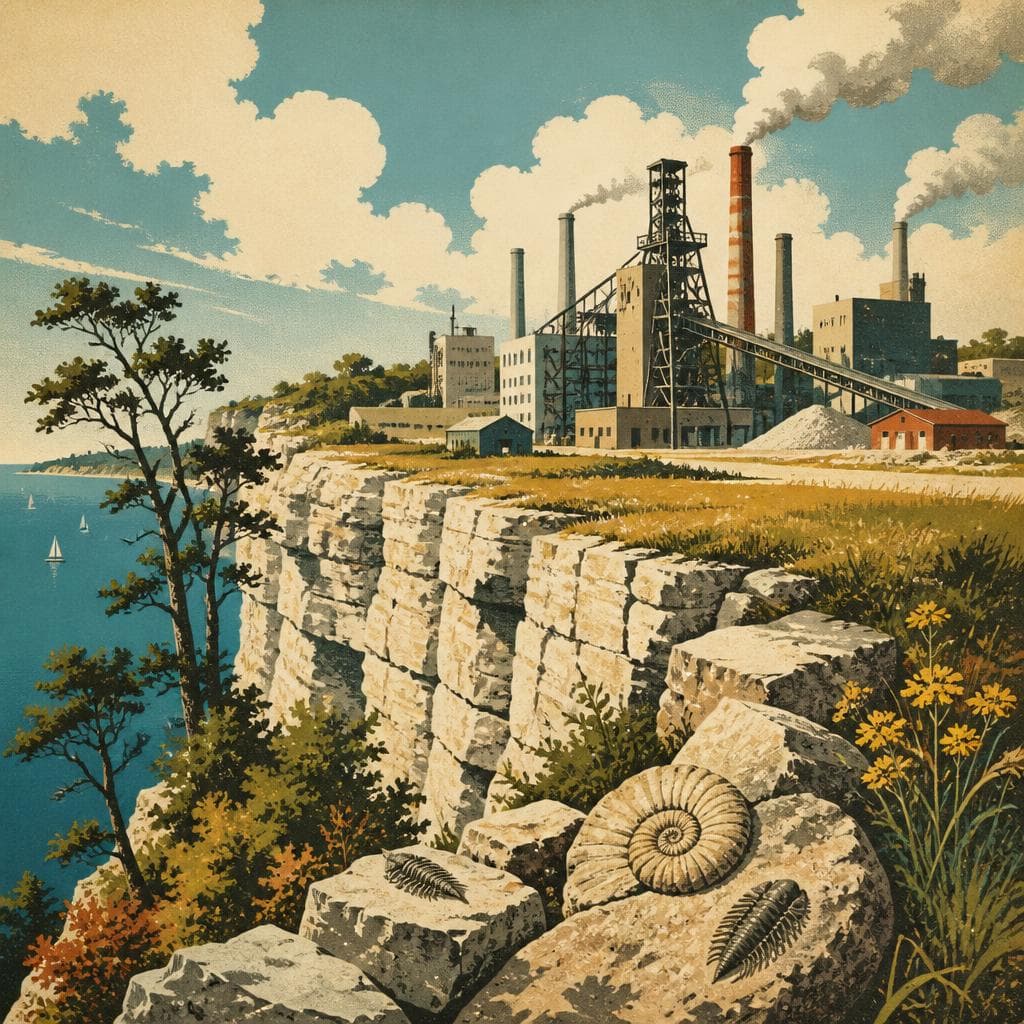 Cover art for Where the Bluff Became Industry
