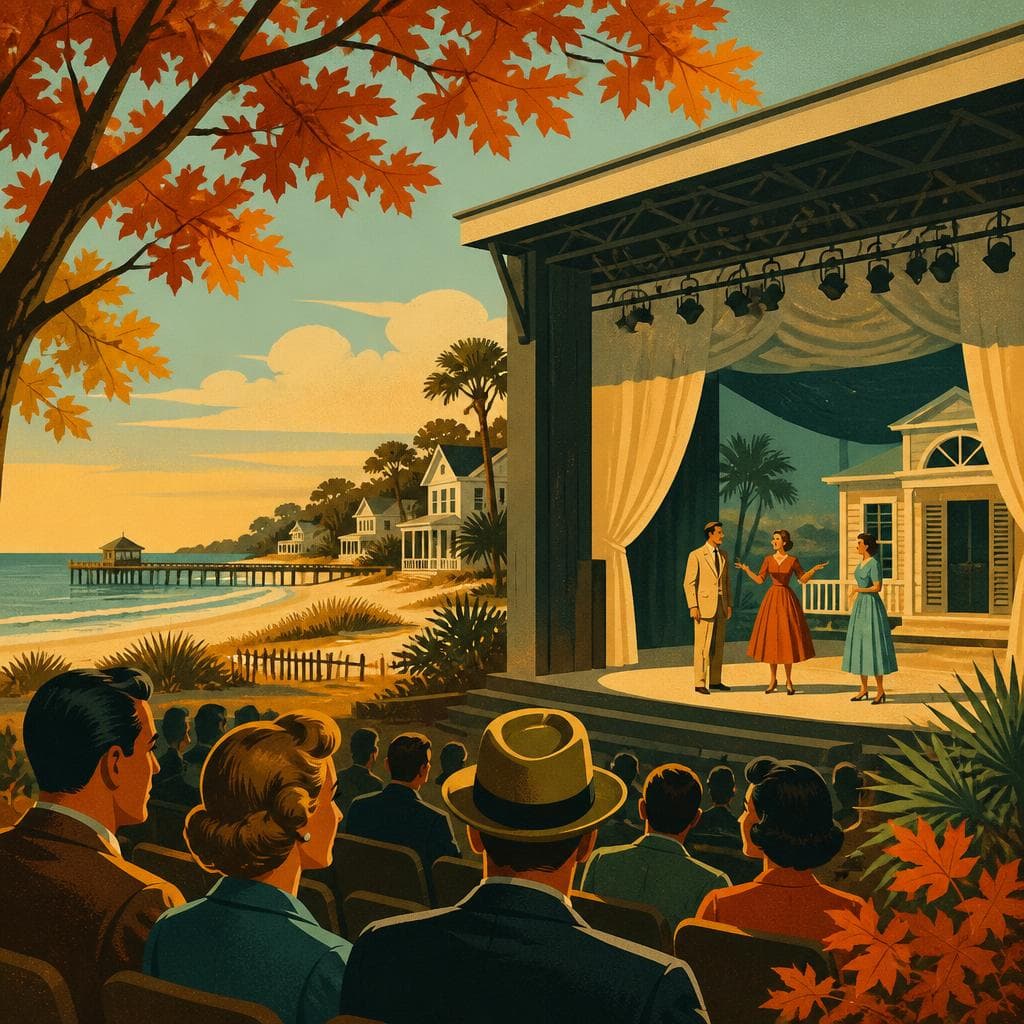 Cover art for When Fall Turns Pawleys Island Into a Stage